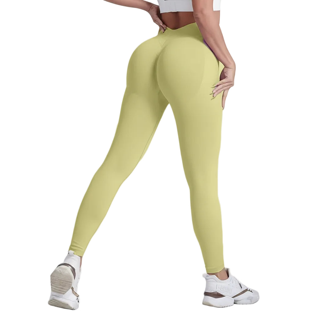 Sculpt V-Back Leggings – High-Waist Contour Fit