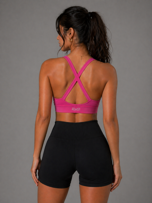 EVE CoreHold Sculpt Bra – High Support Square Neck