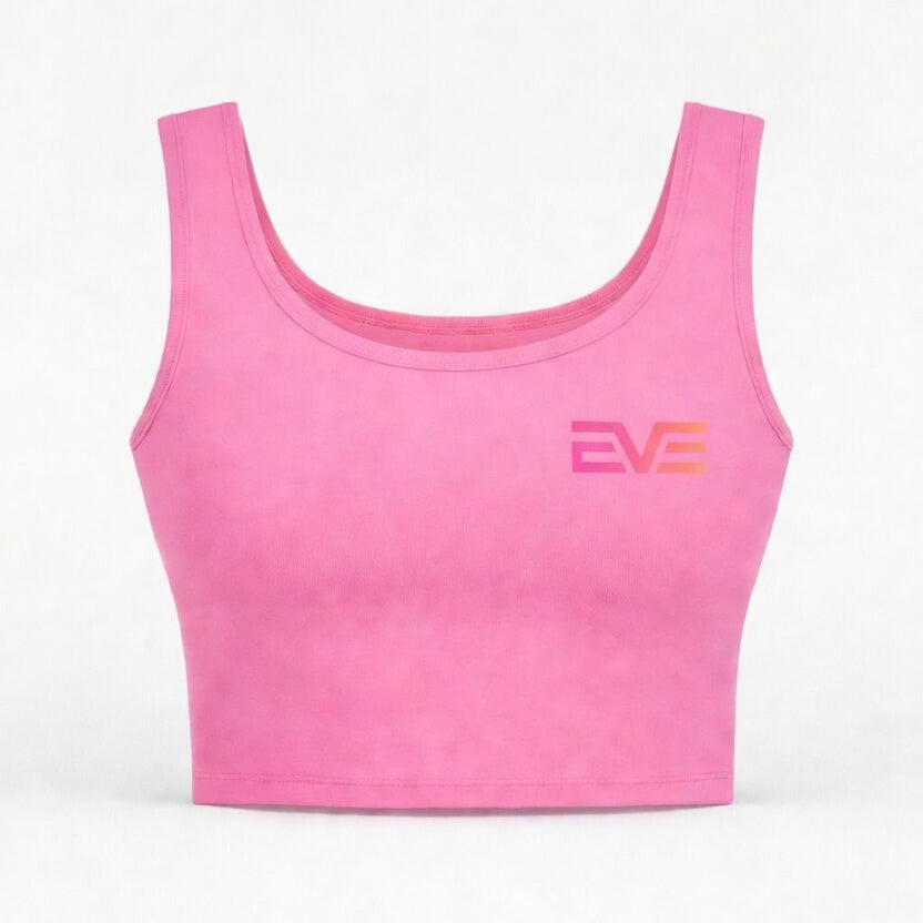 EVE SculptFit Crop Tank – Seamless Support Active Top