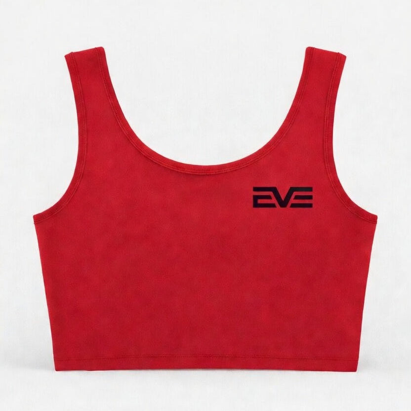 EVE SculptFit Crop Tank – Seamless Support Active Top