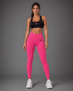 EVE FormLock Sports Bra pink logo