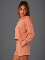 EVE SoftFlow Hoodie&Shorts Set — Relaxed Performance