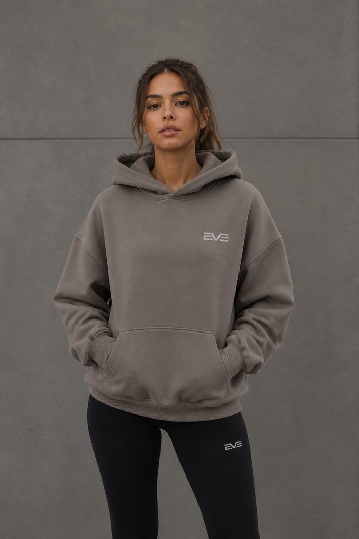EVE CoreOversize Hoodie — Off-Duty Structure