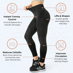 EVEPEACH PeachSmooth Anti-Cellulite Leggings
