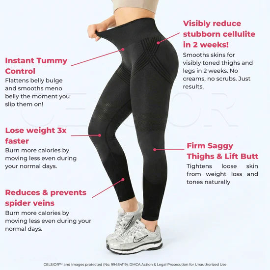 EVEPEACH PeachSmooth Anti-Cellulite Leggings
