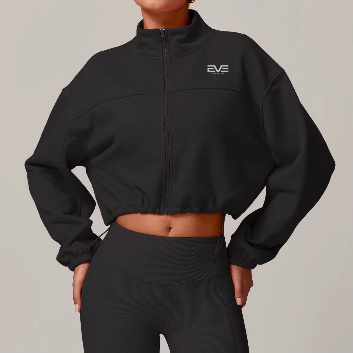 EVE AirLayer Cropped Jacket — Lightweight Control - EVEPEACH