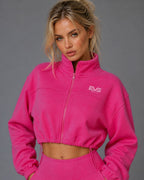 EVE AirLayer Cropped Jacket — Lightweight Control - EVEPEACH