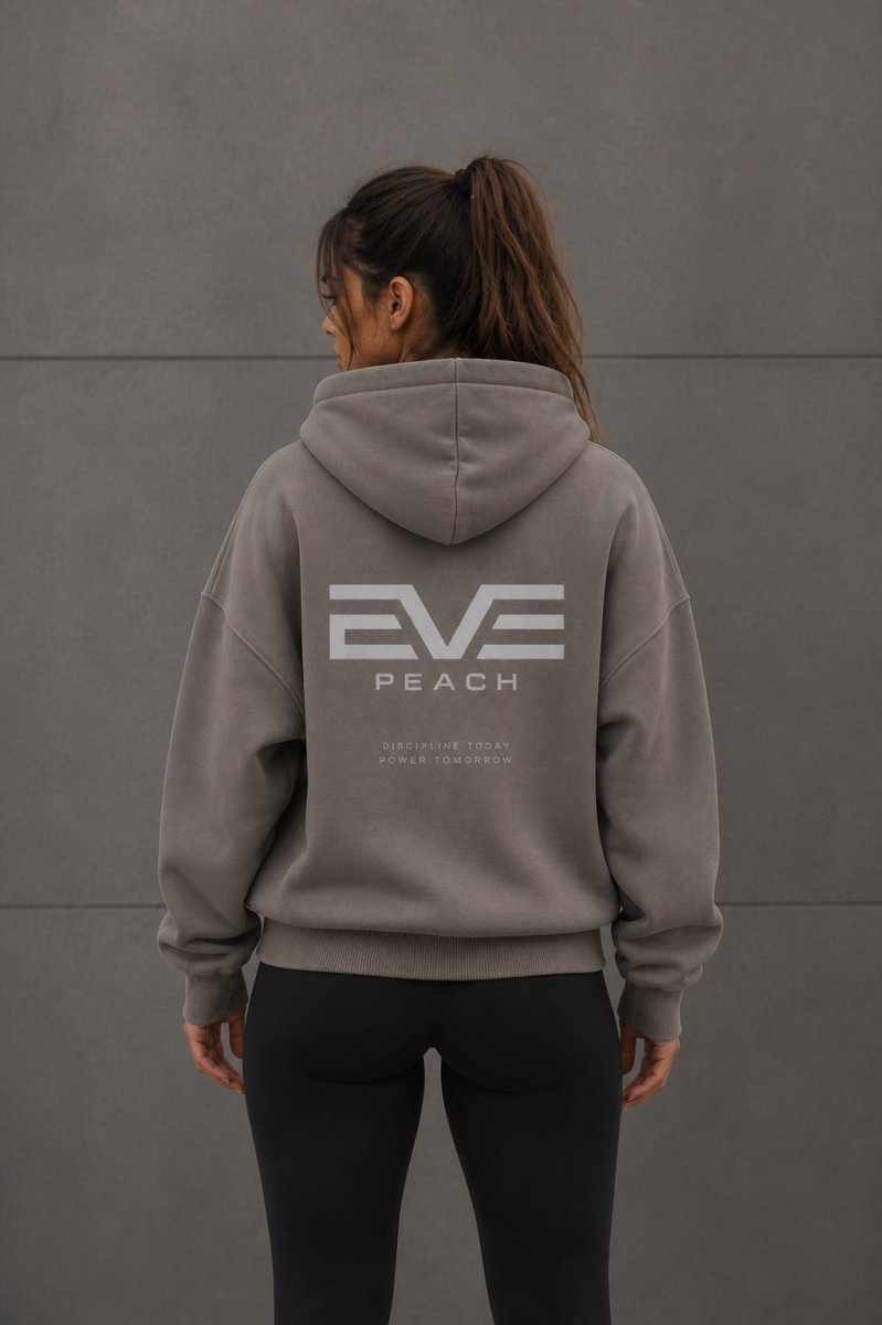 EVE CoreOversize Hoodie — Off - Duty Structure - EVEPEACH