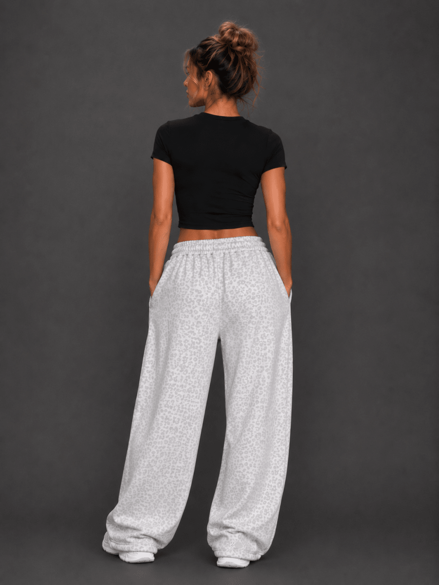 EVE FlowMotion Leopard Wide Leg Pants - EVEPEACH