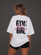 EVE GYM Girl Oversized Tee - EVEPEACH