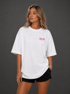 EVE GYM Girl Oversized Tee - EVEPEACH