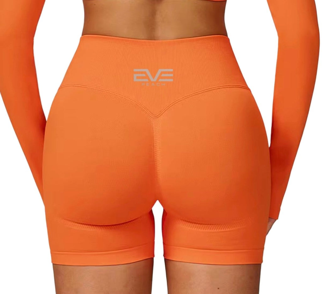 EVE Sculpt Push - Up Shorts – Seamless High Waist - EVEPEACH
